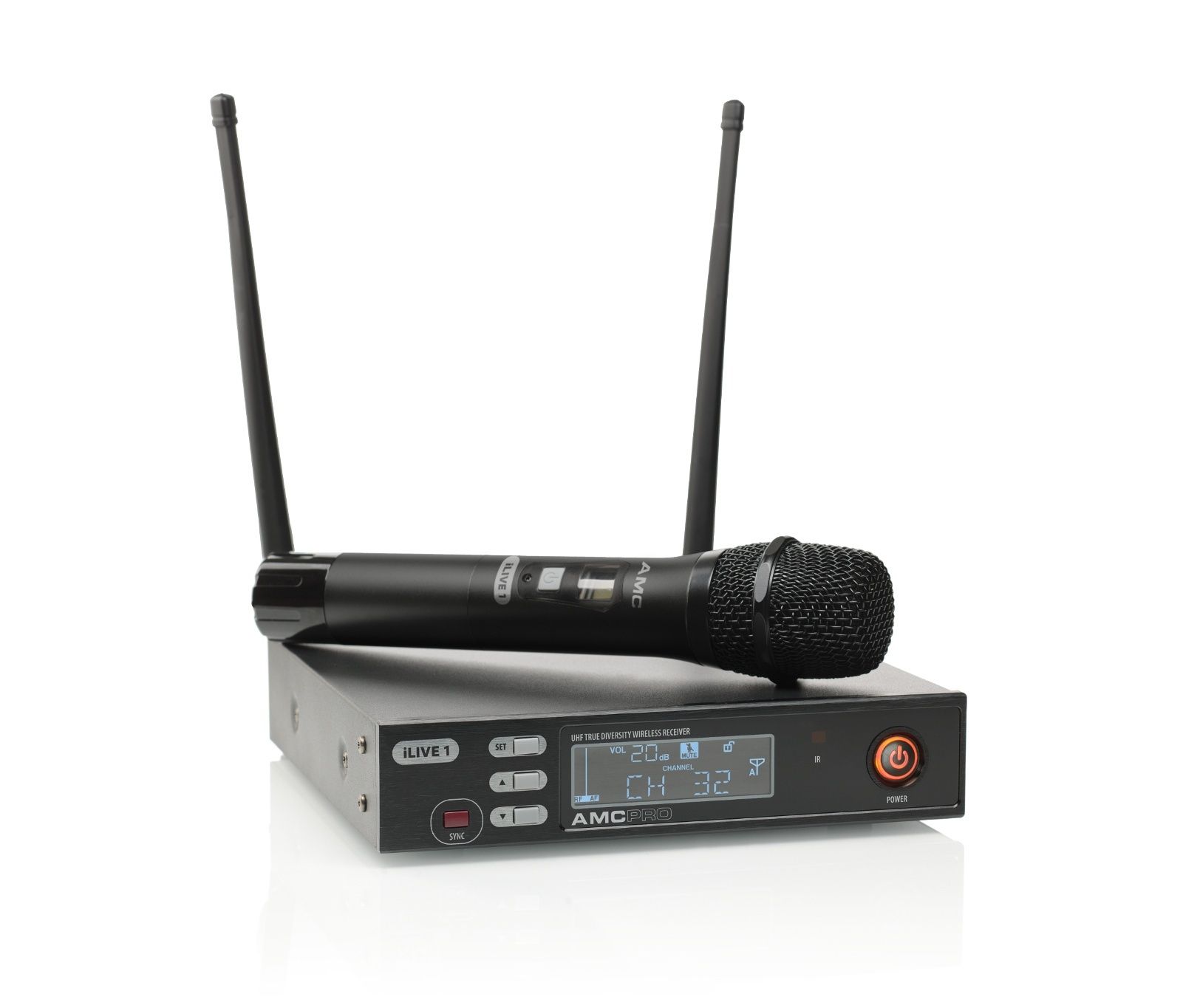 AMC iLive 1 UHF sistem microfon wireless