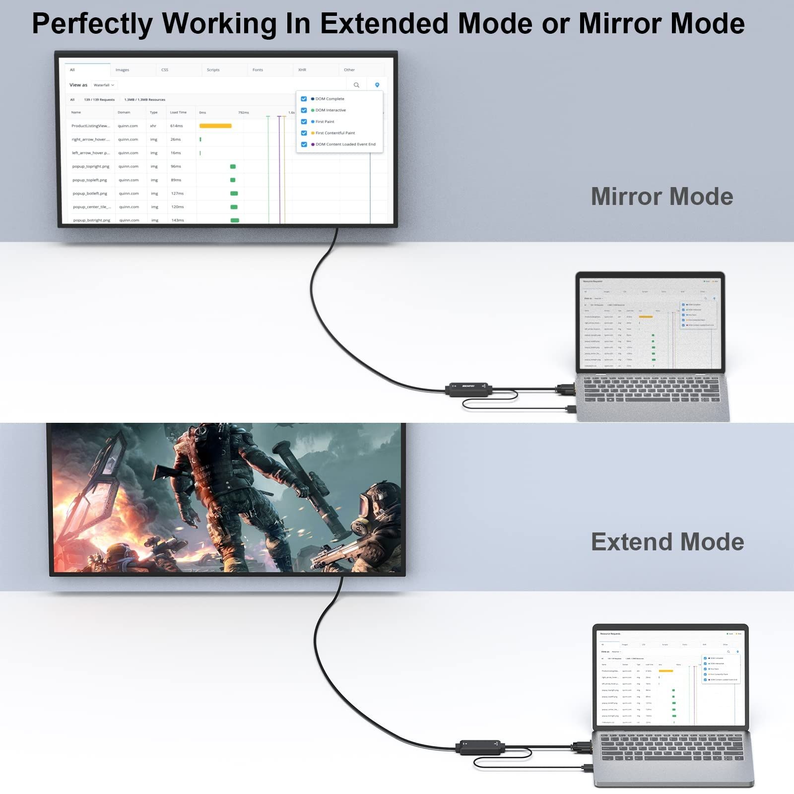 VGA към HDMI 1080P резолюция с аудио поддръжка