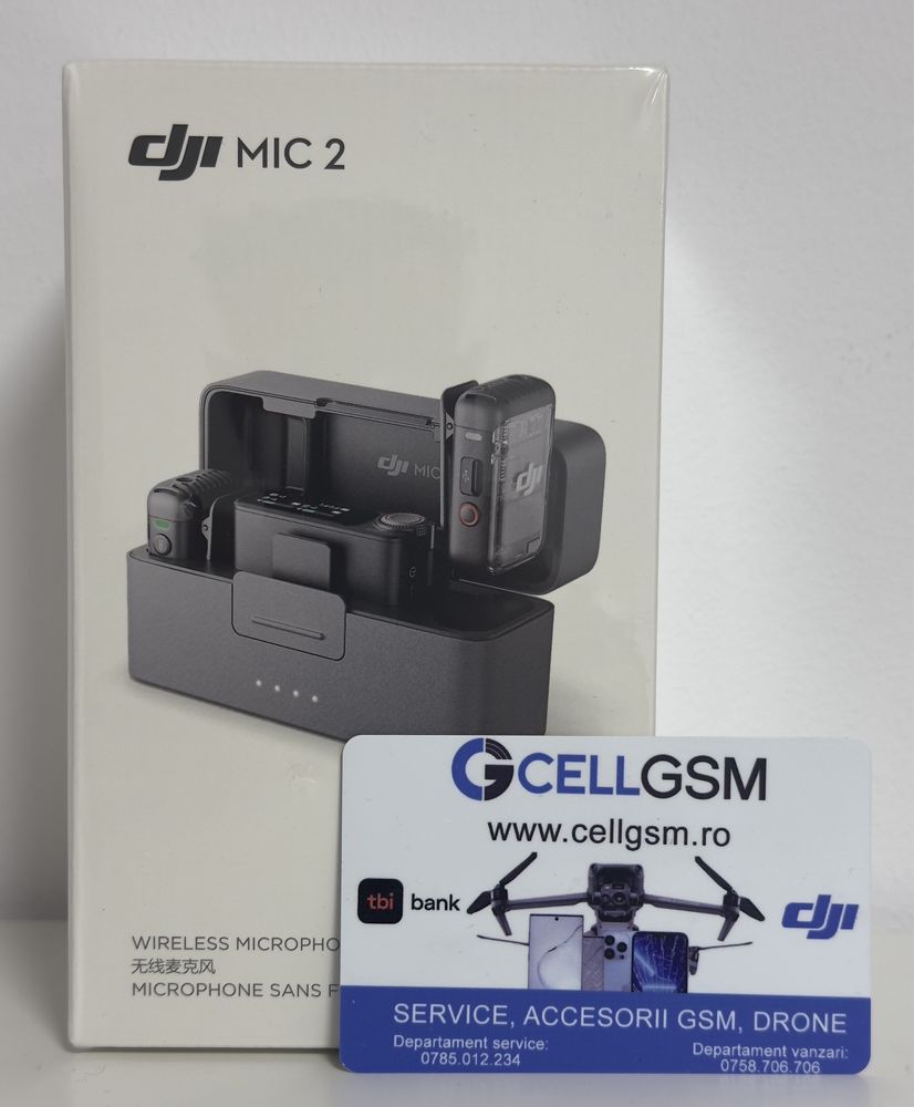 DJI MIC 2 nou sigilat pe stoc -CELLGSM