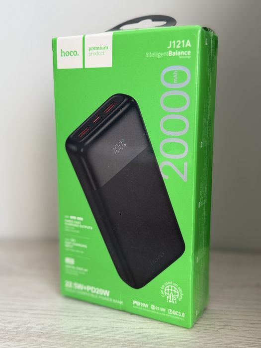 Бовер банк hoco. 20.000mAh *Универсальная быстрая зарядка*