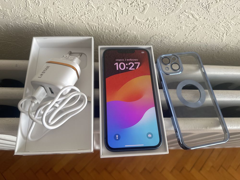 iPhone 13 128GB син