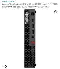 Computer Lenovo ThinkStation P3 Tiny i7-13700T 1x32/1TB T1000 W11P