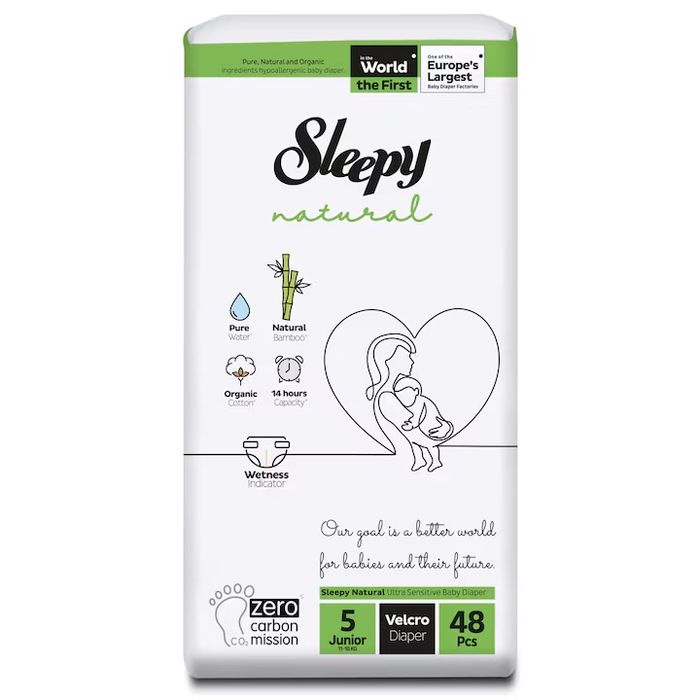 Промоция на пелени SLEEPY NATURAL