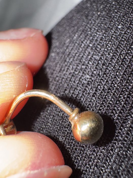 Piercing aur 14k 1g