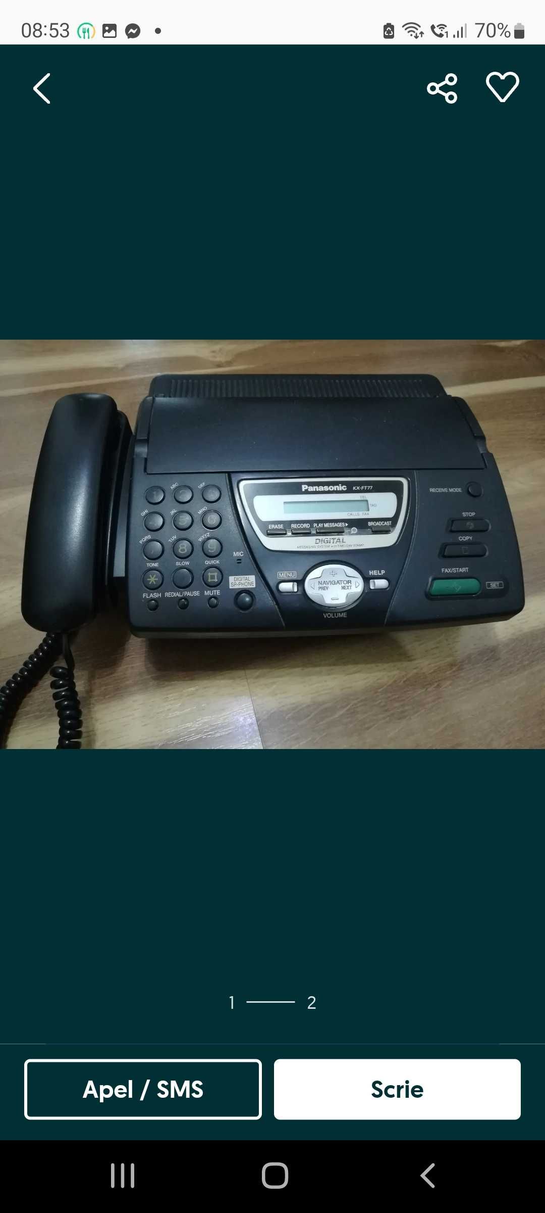 Fax Panasonic functional