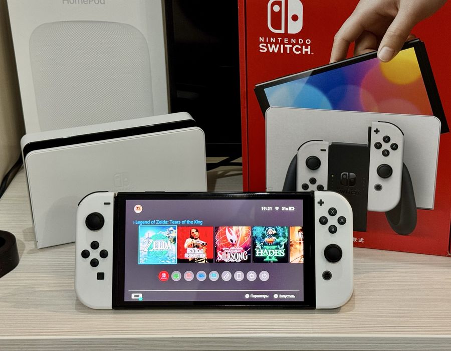 Nintendo Switch OLED (прошитая) - Состояние новой