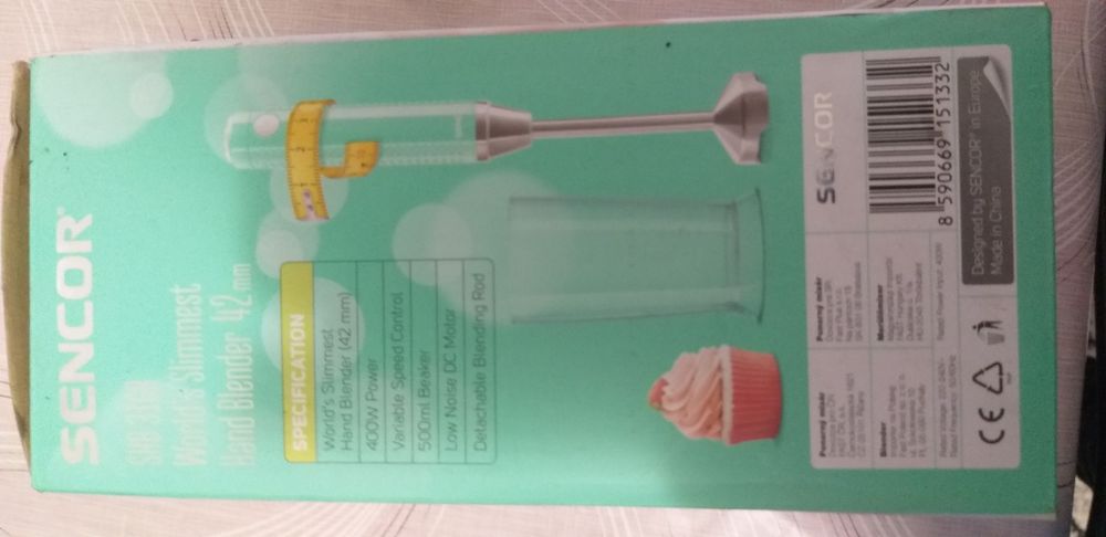 Blender inox Sencor slim