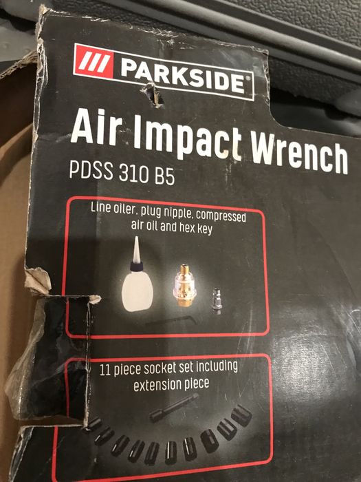 Pistol Pneumatic pentru Roti Parkside Germania Nou