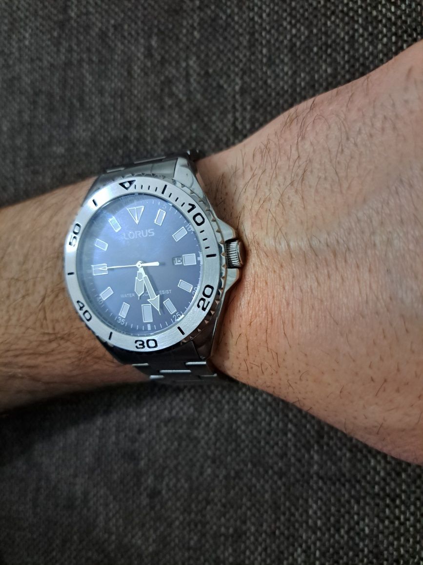 Ceas Lorus & Seiko Sports ( oțel inoxidabil) Original  !!!