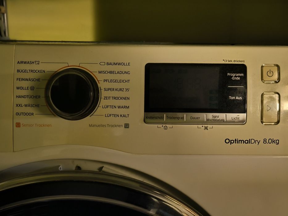 Uscător de rufe Samsung cu pompa de caldura