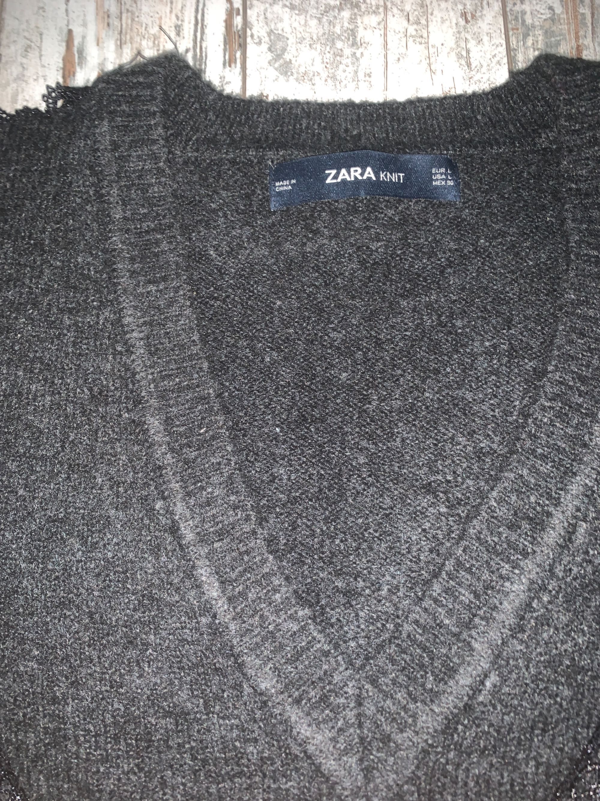 Zara pulover over size
