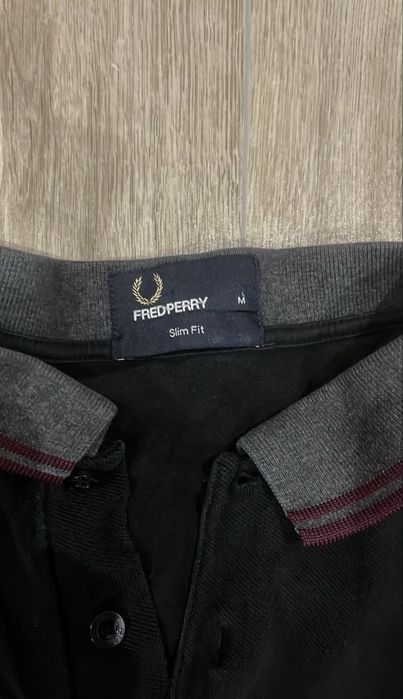 Fred perry блуза с дълъг ръкав