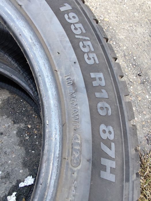 Anvelope 195 55 r16 iarna  kumho /yartu dot 2024/2022