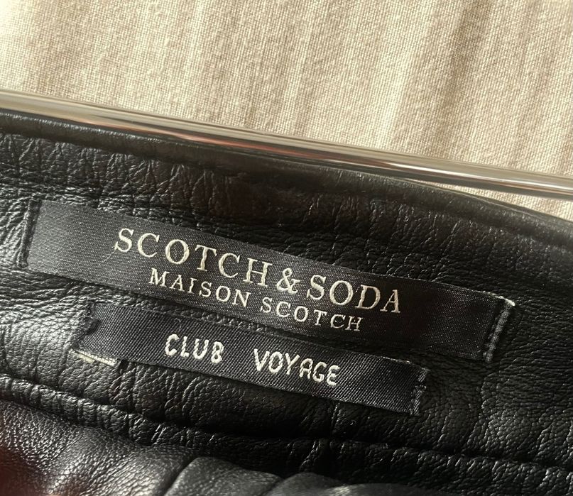 Кожен панталон Scotch and Soda