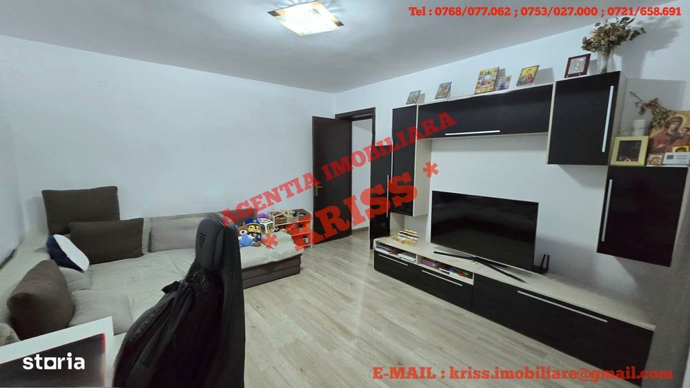 Apartament 2 Camere TRIVALE Decomandat Bloc Nou 2016 Parter Mob Utilat
