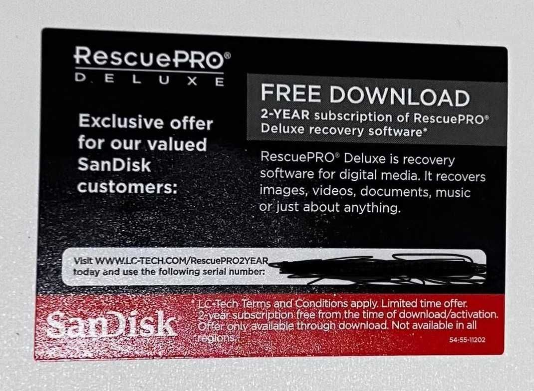 serial Rescue Pro Deluxe 2 ani recovery software