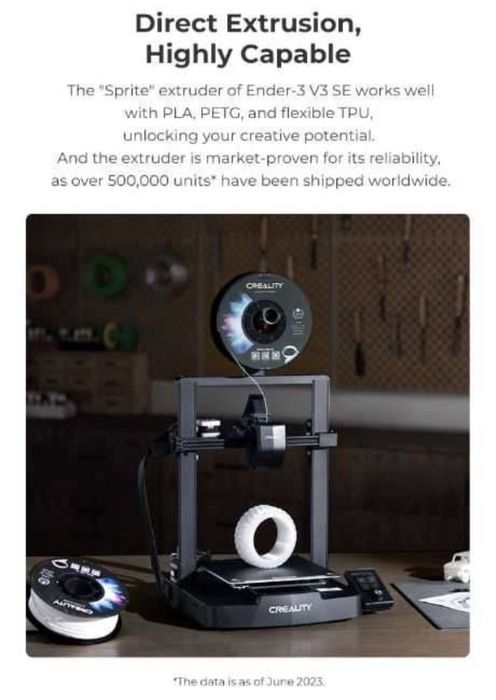 Creality Ender 3 V3 SE imprimanta 3d 2024