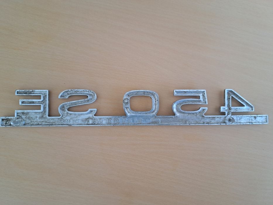 Оригинална Емблема 450SE за Мерцедес Бенц W116