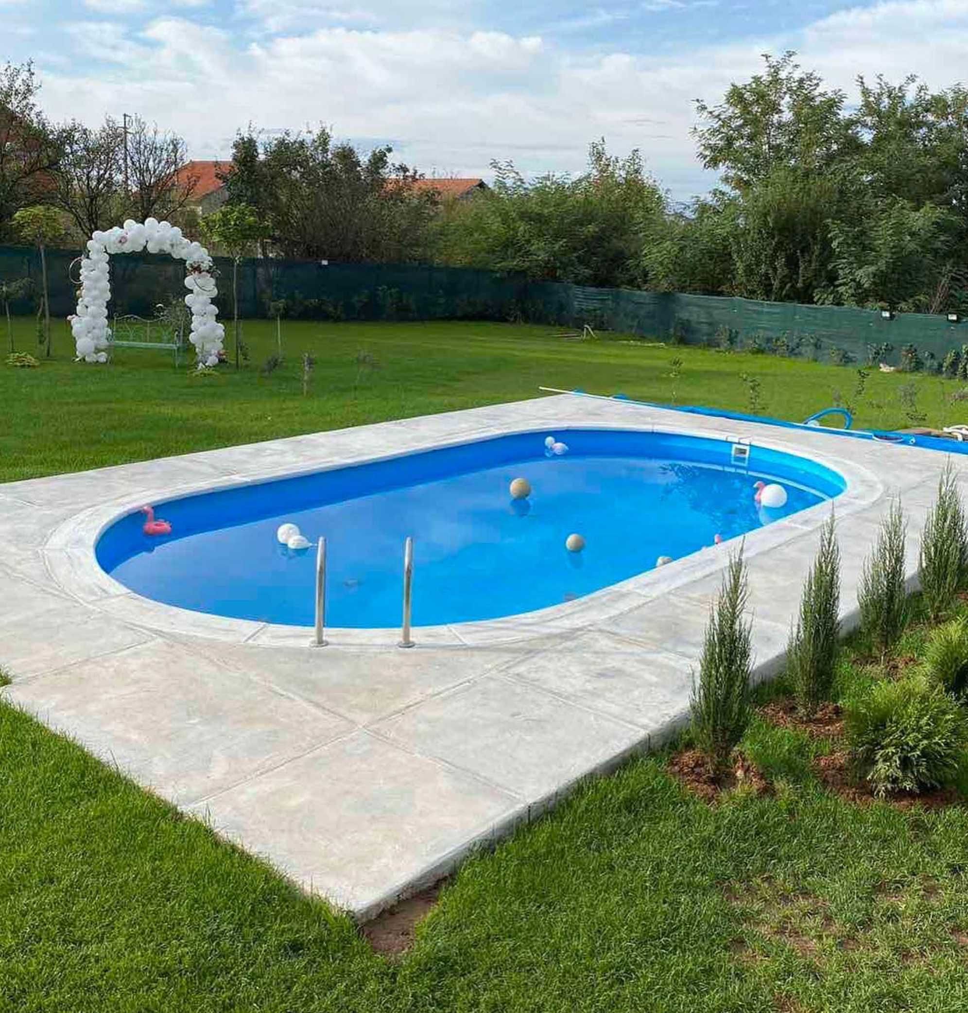 Piscina supraterana sau ingropata - Metalica - 10 metri Made in Spain