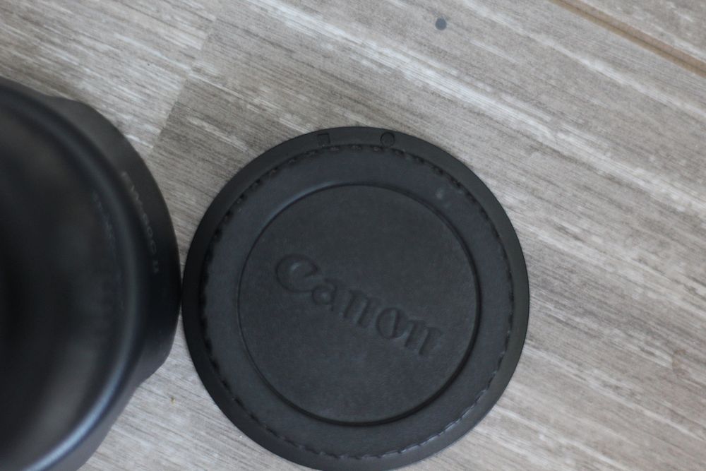 Obiectiv canon 18-55 ca nou 200 cadre