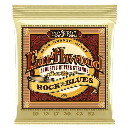 Set corzi chitara acustica Ernie Ball 2008 Earthwood Bronze Rock&Blues