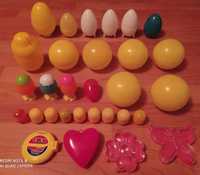 Яйца вкладыши от киндер игрушек