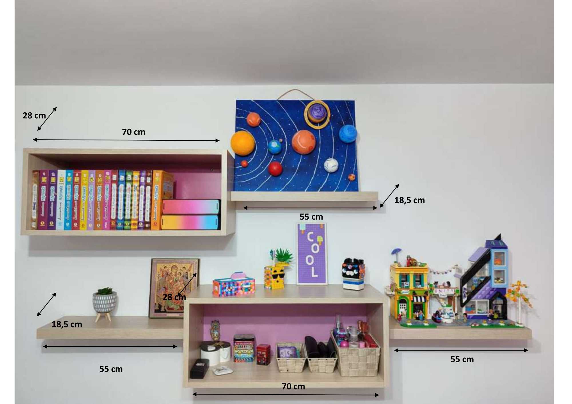 Mobilier complet cameră fetiță 0–12 ani – stare foarte bună, Galați