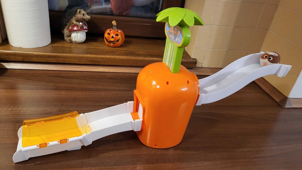 Joc toboganul hamsterului Zhu Zhu Pets, cu lift, 73 cm