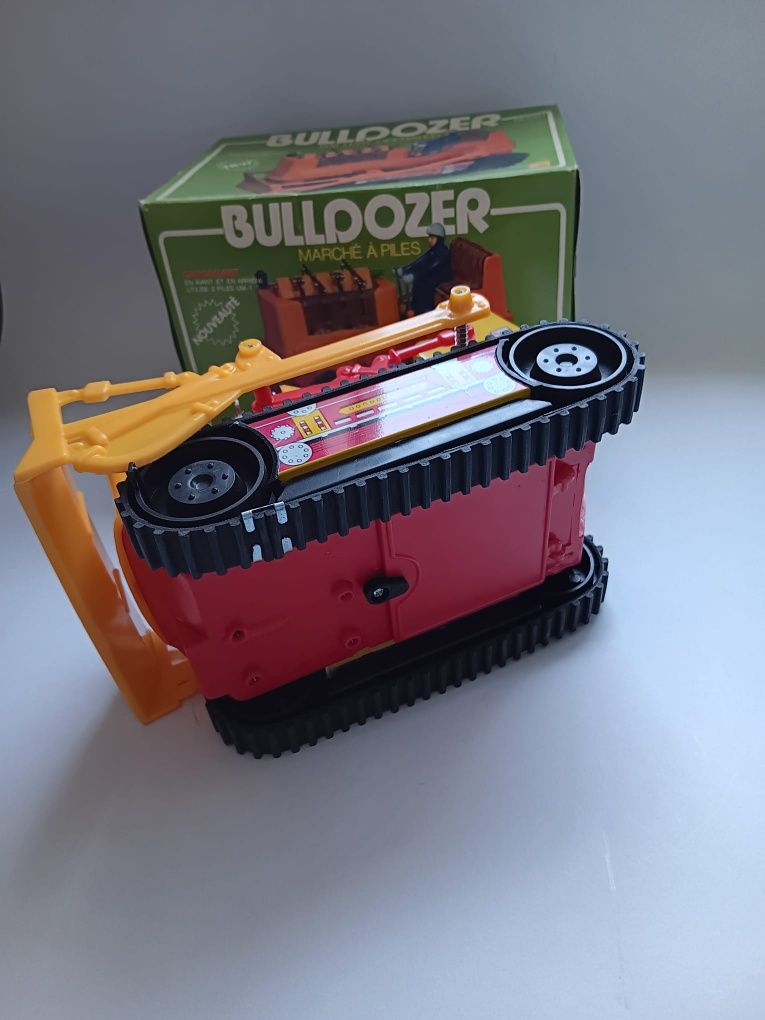 Jucărie veche chinezeasca Bulldozer PE021, nefolosita, funcțională