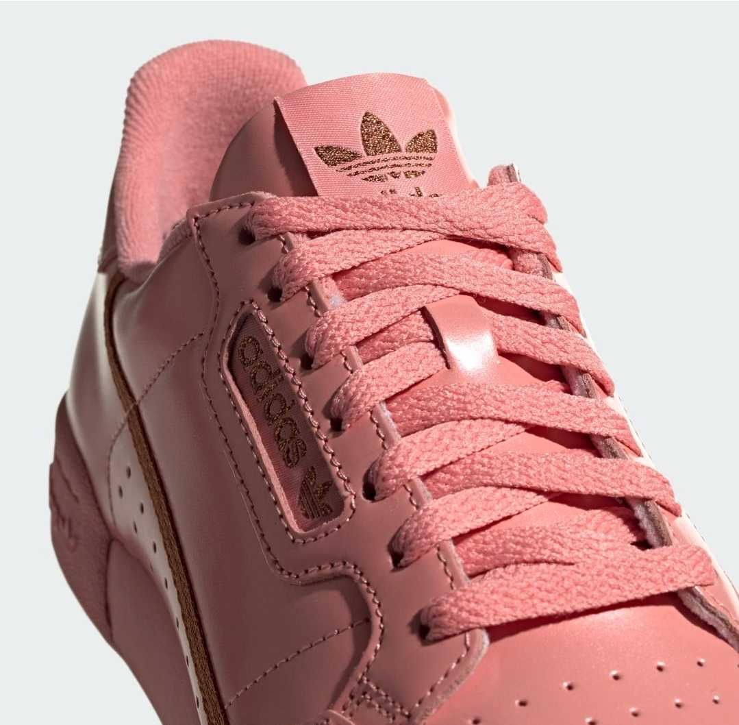 39/40 ADIDAS Originals Continental 80 Shoes Pink Дамски маратонки