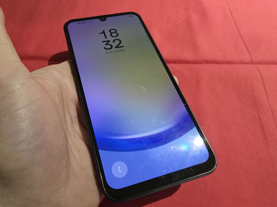 -Samsung A25-5G, Black, 128Gb, 6Ram, doar telefonul, impecabil, stare