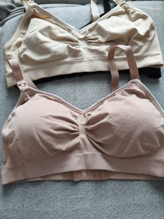 Set 3 sutiene pentru alăptat XL, maternitate
