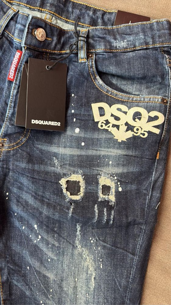 Мъжки къси дънки Dsqaured2