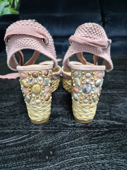 Sandale piele naturală Alma en Pena