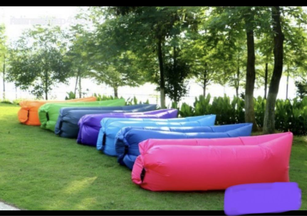 Надуваемо легло за плаж Bubble bed