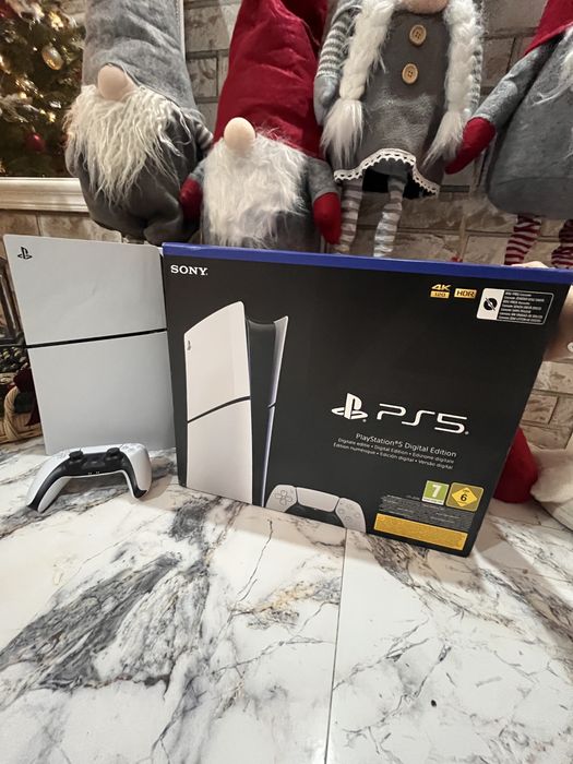 Playstation 5 (PS5) Slim 1TB SSD Digital , Garantie, controller,