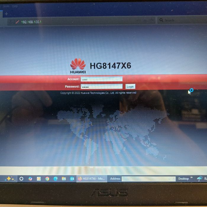 Router GPON Huawei HG8147X6