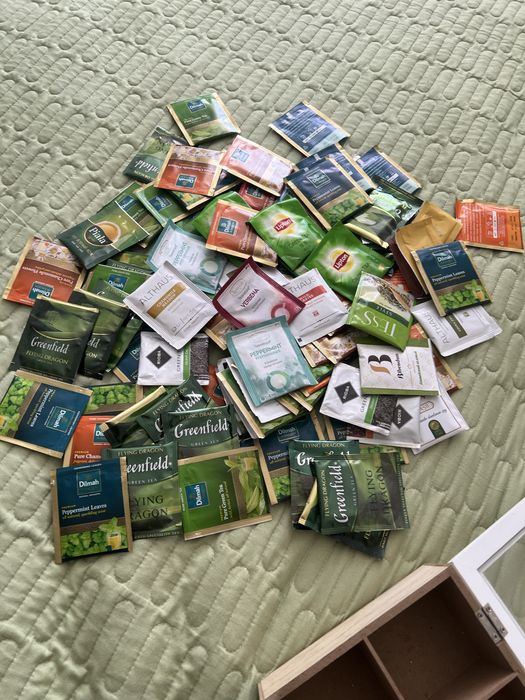 Эксклюзивный Чай зеленый разный  117 штук