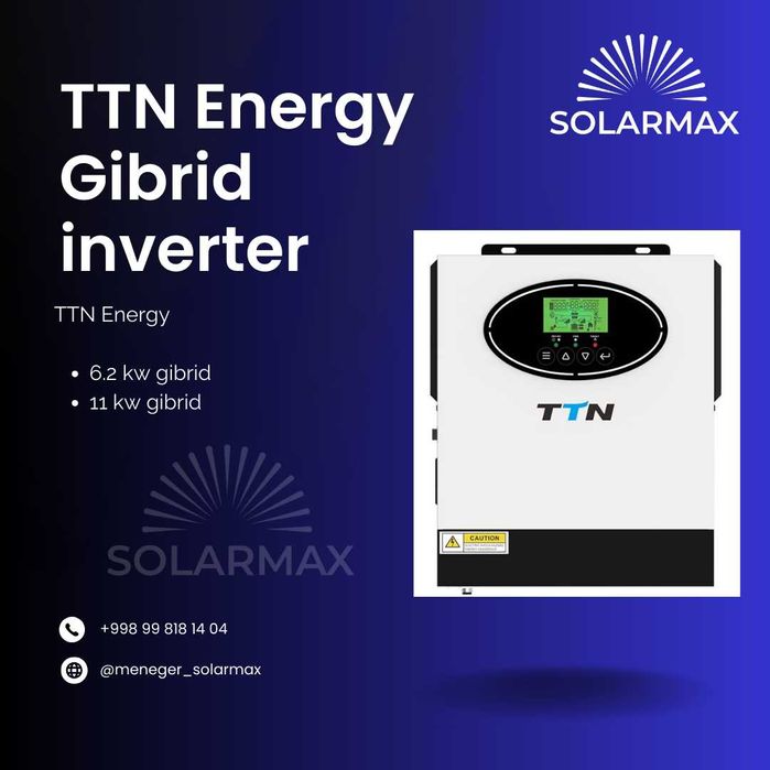 TTN Energy gibrid inverter | TTN Energy гибрид инвертор