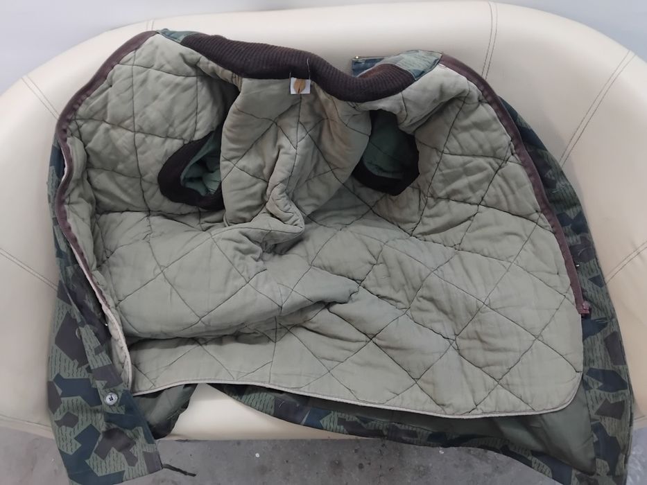 Камуфлажна шуба с подплата