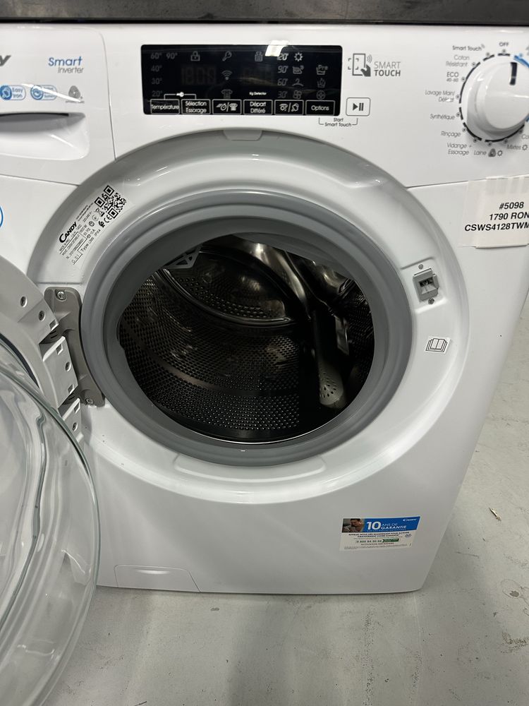 Mașină de spălat rufe cu uscător Candy 12/8 CSWS4128TWME-47