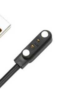 Cablu magnetic încărcare smartwatch, 2 pini, 4mm
