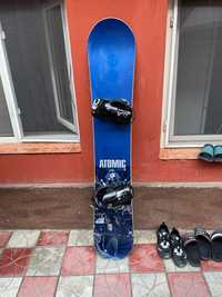 Placa snowboard 168 cm wide +legaturi