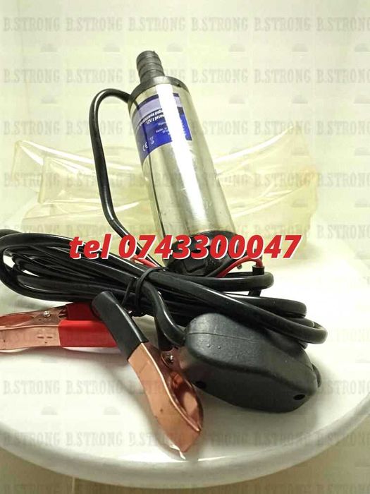 Pompa Transfer Lichid Submersibila Carpoint Electrica 12v  8500rpm