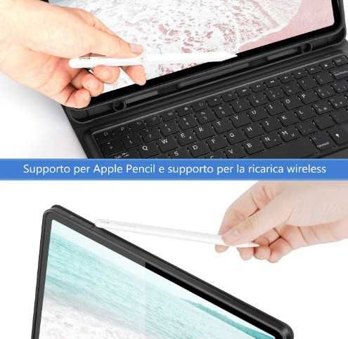 Калъф с клавиатура с тъчпад ASHU за iPad Pro 12.9"