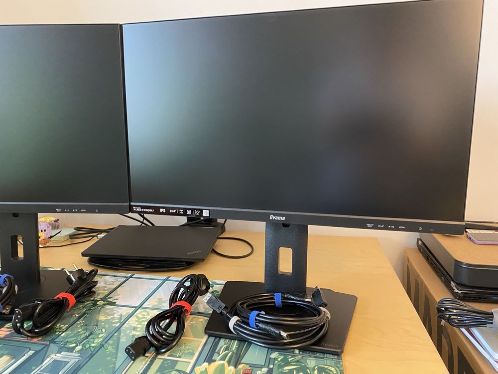 Vand doua monitoare iiYama ProLite QHD IPS 100 Hz 23,8 inch
