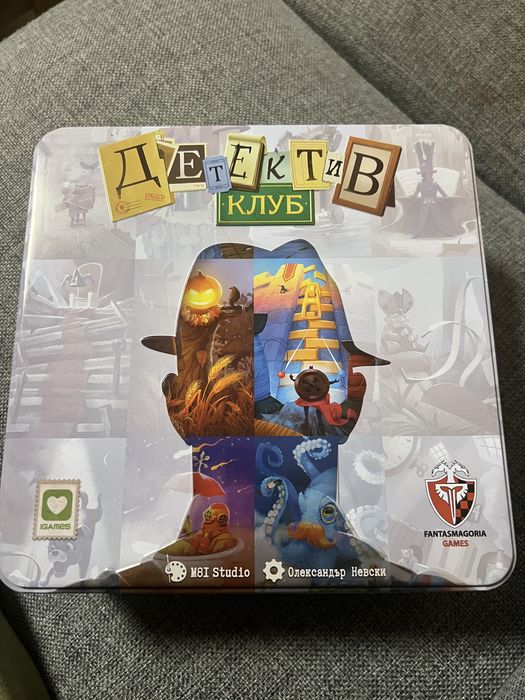 Настолна игра Детектив клуб