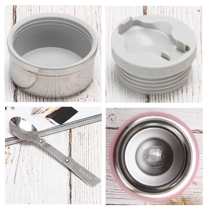 Термо Купа термос за храна за училище Без BPA * 6 часа * Стомана 500мл