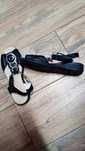 Sandale comode din piele neagra