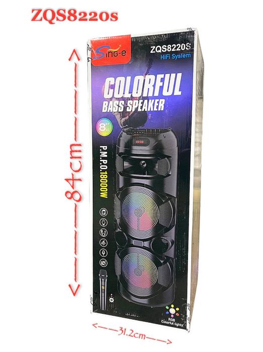 Блютуз колонка Колонка с микрофоном Портативная колонка